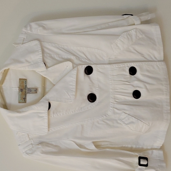 AMERICAN RAG CIE Button Down Double Breast Pea Coat Colonial Castlecore Shacket - Picture 4 of 8